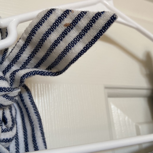 EN CREME stripe dress size large - Picture 6 of 8